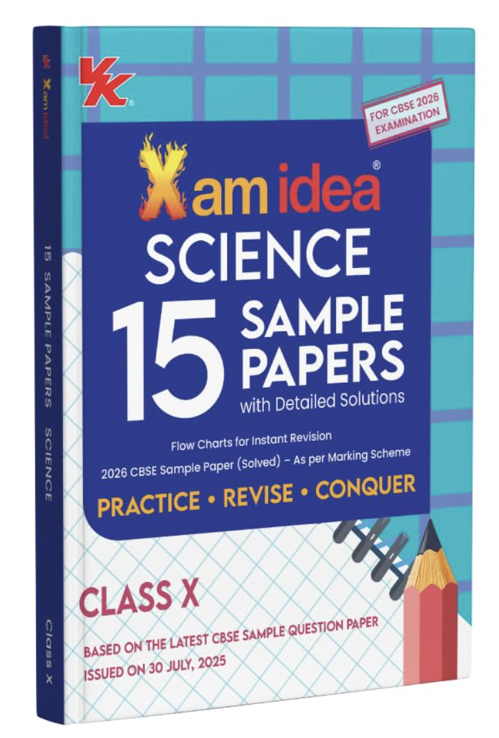 VK Xam Idea SCIENCE 15 Sample Papers Class X for CBSE 2026 Examination 