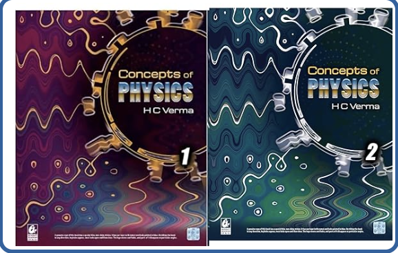 Concepts of Physics - HC Verma - Vol 1 and 2 - Set of 2 Books 