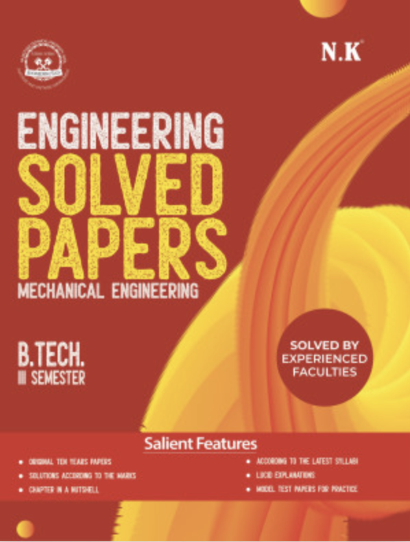 NK RTU B Tech Mechanical Engineering Solved Papers III Semester