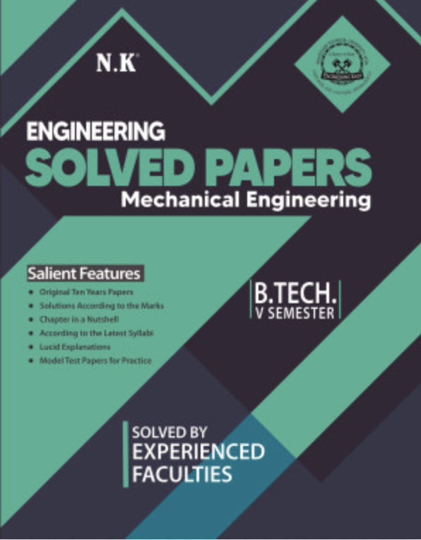 NK RTU B Tech Mechanical Engineering Solved Papers V Semester