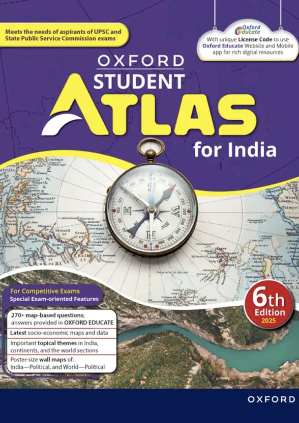 Oxford Student Atlas for India - Image 1